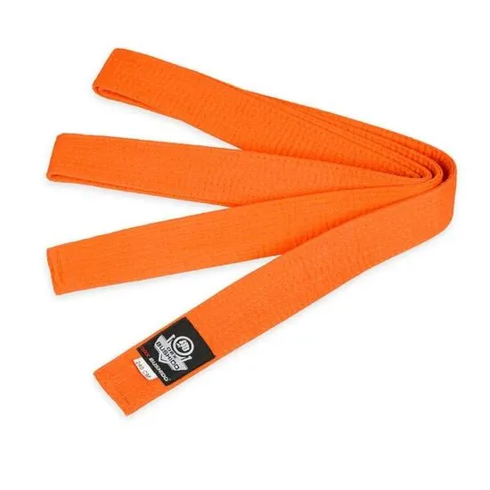 DBX BUSHIDO oranžový pás ke kimonu OBI-O 260 cm