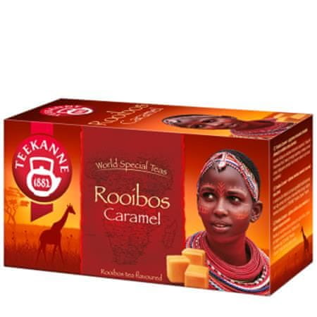 TEEKANNE Bylinný čaj "Rooibos Caramel", karamel, 20x1,75g