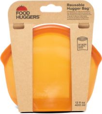 Food Huggers Silikonový sáček na potraviny Oranžový 400 ml
