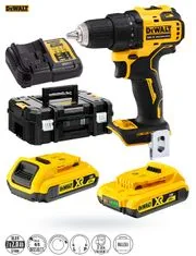 DeWalt Šroubovák 18V 65Nm 2x2Ah BL DCD708D2T TSTAK