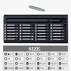 ER4 Sada 25-in-1 torx driver's precision set