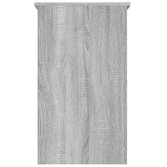 Vidaxl Psací stůl šedý sonoma 90 x 45 x 76 cm kompozitní dřevo