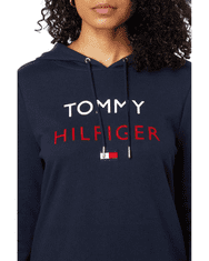 Tommy Hilfiger Dámské mikinové šaty Logo modré M