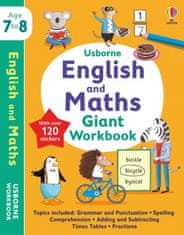 Usborne Usborne English and Maths Giant Workbook 7-8