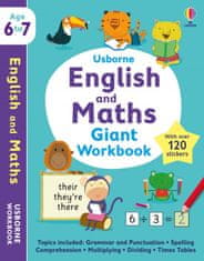Usborne Usborne English and Maths Giant Workbook 6-7
