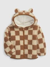 Gap Dětská mikina sherpa bear 18-24M