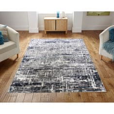 Berfin Dywany Kusový koberec Reyhan 8201 Navy grey 200x290 cm