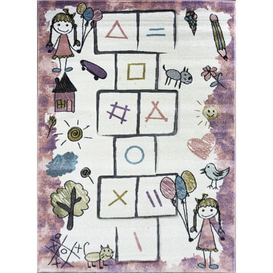 Berfin Dywany Dětský koberec Smart Kids 22923 Pink 160x230 cm