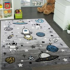 Berfin Dywany Dětský koberec Smart Kids 22924 Grey 160x230 cm