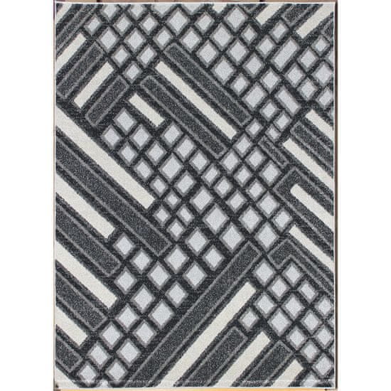 Berfin Dywany Kusový koberec Aspect 1812 Dark Grey 120x180 cm