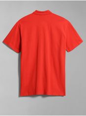 Napapijri Červené pánské polo tričko NAPAPIJRI XL