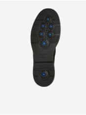 Geox Tmavě hnědé pánské semišové kotníkové boty Geox Spherica 44