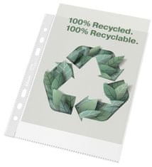 Esselte Obal závěsný ''U'' recyklovaný box A5 70 mic čirý/100ks