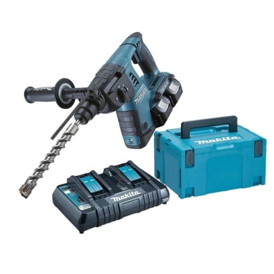 Makita DHR263PT2J aku kladivo Li-ion 2x18V/5,0Ah