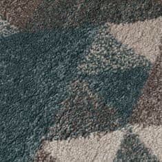 Flair Rugs Kusový koberec Dakari Nuru Blue/Cream/Grey 120x170 cm