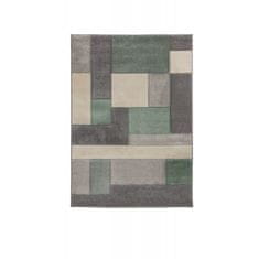 Flair Rugs Kusový koberec Hand Carved Cosmos Mint/Grey/Cream 80x150 cm