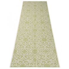 Hanse Home Kusový koberec Jaffa 103887 Green/Taupe 70x140 cm