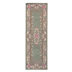 Flair Rugs Ručně všívaný kusový koberec Lotus premium Green 67x210 cm