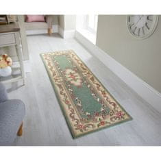 Flair Rugs Ručně všívaný kusový koberec Lotus premium Green 67x210 cm