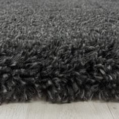 Ayyildiz Kusový koberec Fluffy Shaggy 3500 grey 160x230 cm