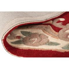 Ručně všívaný kusový koberec Lotus premium Red 120x180 cm