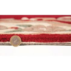 Flair Rugs Ručně všívaný kusový koberec Lotus premium Red 120x180 cm