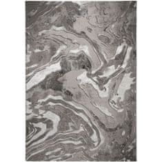 Flair Rugs Kusový koberec Eris Marbled Silver 200x290 cm