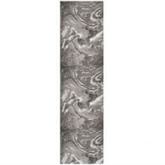 Flair Rugs Kusový koberec Eris Marbled Silver 200x290 cm