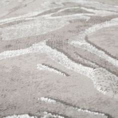 Flair Rugs Kusový koberec Eris Marbled Silver 200x290 cm