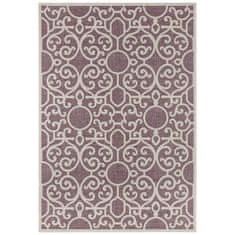 Hanse Home Kusový koberec Jaffa 103886 Purple/Taupe 140x200 cm