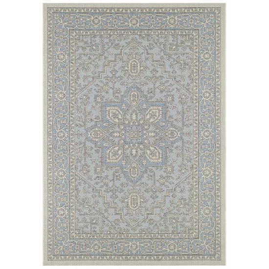 Hanse Home Kusový koberec Jaffa 103876 Azurblue/Taupe 140x200 cm