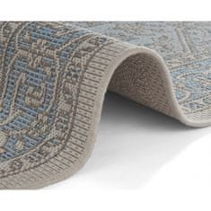 Hanse Home Kusový koberec Jaffa 103876 Azurblue/Taupe 140x200 cm