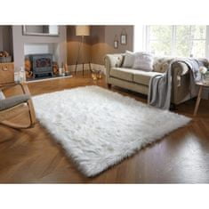 Flair Rugs Kusový koberec Faux Fur Sheepskin Ivory 60x90 cm