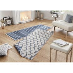 Hanse Home Kusový koberec Twin-Wendeteppiche 103123 blau creme 80x250 cm