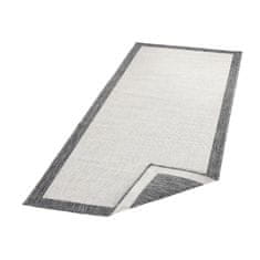 Hanse Home Kusový koberec Twin-Wendeteppiche 103108 creme grau 80x250 cm