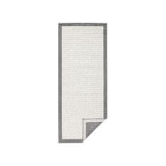 Hanse Home Kusový koberec Twin-Wendeteppiche 103108 creme grau 80x250 cm