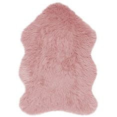 Flair Rugs Kusový koberec Faux Fur Sheepskin Pink 80x150 cm