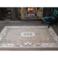 Flair Rugs Ručně všívaný kusový koberec Lotus premium Fawn 75x150 cm