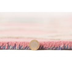 Flair Rugs Ručně všívaný kusový koberec Illusion Rosella Pink/Blue 120x170 cm