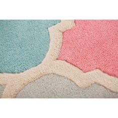 Flair Rugs Ručně všívaný kusový koberec Illusion Rosella Pink/Blue 120x170 cm