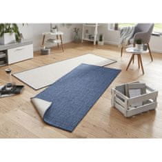 Hanse Home Kusový koberec Twin-Wendeteppiche 103100 blau creme 80x150 cm