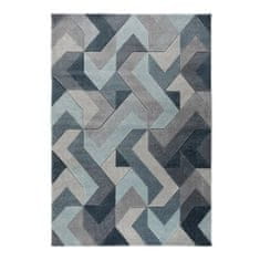 Flair Rugs Kusový koberec Hand Carved Aurora Denim Blue 160x230 cm