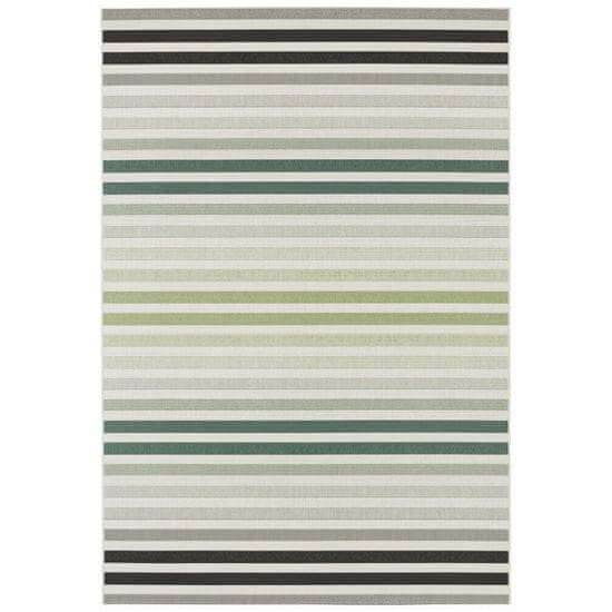 Hanse Home Kusový koberec Beach 103850 Green/Cream 160x230 cm