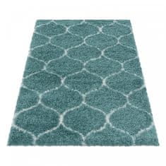 Ayyildiz Kusový koberec Salsa Shaggy 3201 blue 160x230 cm