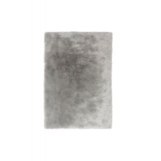 Flair Rugs Kusový koberec Faux Fur Sheepskin Grey 80x150 cm