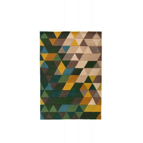 Flair Rugs Ručně všívaný kusový koberec Illusion Prism Green/Multi 120x170 cm