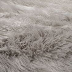 Flair Rugs Kusový koberec Faux Fur Sheepskin Grey 120x170 cm