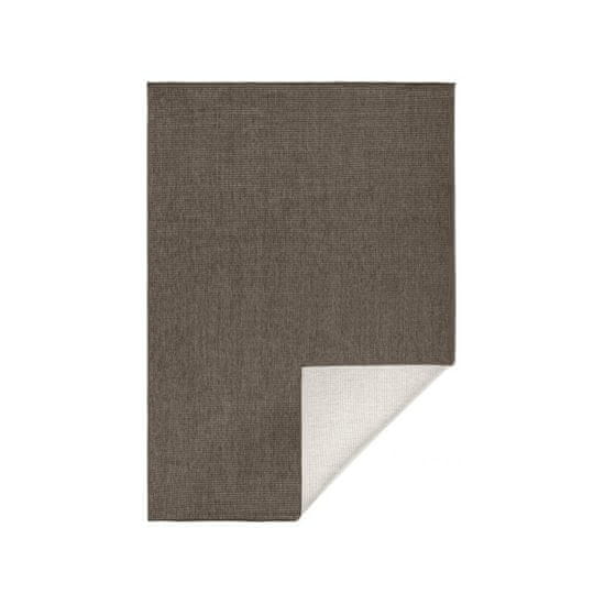 Hanse Home Kusový koberec Twin-Wendeteppiche 103099 braun creme 80x350 cm