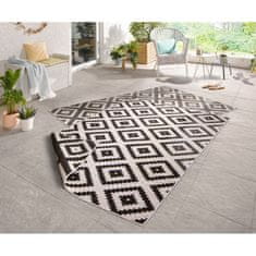 Hanse Home Kusový koberec Twin-Wendeteppiche 103129 schwarz creme 120x170 cm