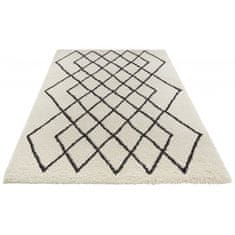 Mint Rugs Kusový koberec Allure 103774 Cream/Black 80x150 cm